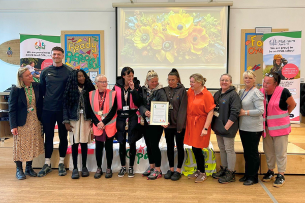 Play awards 2026 at Lingey House Primary School