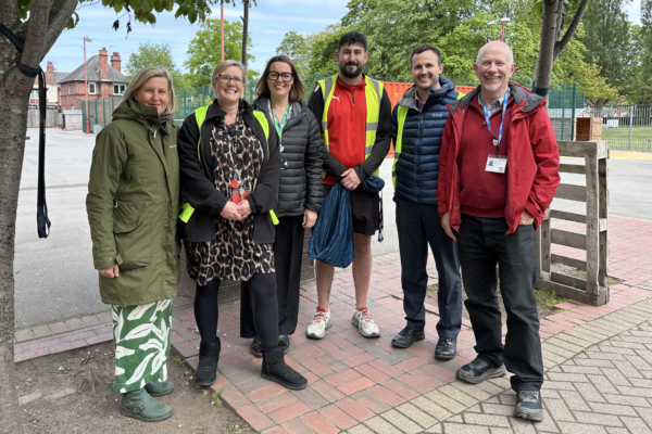 The OPAL North East team at Ayresome Primary School